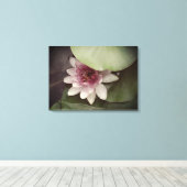 Toile Water Lilly, Lotus Photographie Mur Art (Insitu (Plancher de Bois))