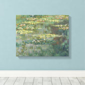 Toile Water Lily Pond Claude Monet (Insitu (Plancher de Bois))
