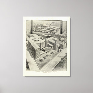 Toile Waterbury Clock Co