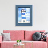 Toile Watercolor lighthouse (Insitu(Salon))