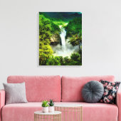 Toile Waterfalls | San Rafael Falls, Ecuador (Insitu(Salon))