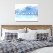 Toile "Waterfront" 24" x 18" Art moderne abstrait (Insitu(Chambre))