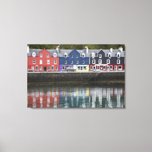 Toile Waterfront, Tobermory, île de Mull, Écosse, (Recto)