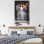 TOILE WATERHOUSE CIRCE OFFRANT LA COUPE À ULYSSES 1891 (Insitu(Chambre))