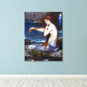 Toile Waterhouse : La Sirène (Insitu (Plancher de Bois))