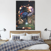 TOILE WATERHOUSE - NYMPHS TROUVANT LA TÊTE D'ORPHEUS - (Insitu(Chambre))