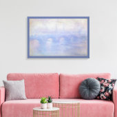 Toile Waterloo Bridge, effet de brouillard par Claude Mo (Insitu(Salon))