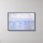 Toile Waterloo Bridge, effet de brouillard par Claude Mo (Recto)