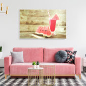Toile Watermelon Rafraîchissement Wall Art (Insitu(Salon))