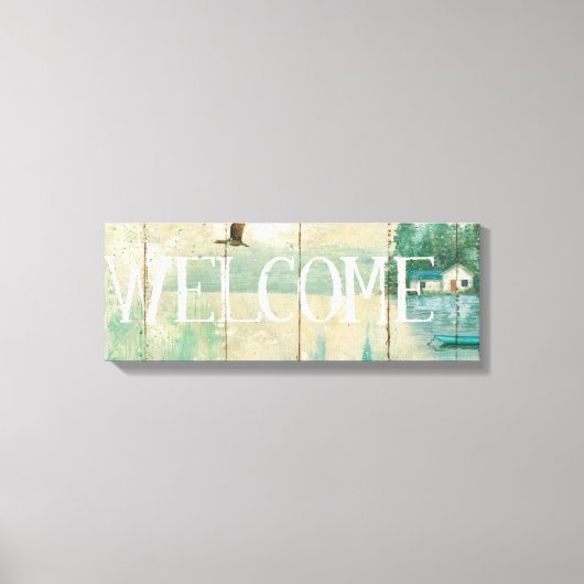 Toile Waterside Lodge (Recto)