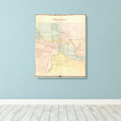 Toile Watertown, Dodge & Jefferson cos (Insitu (Plancher de Bois))