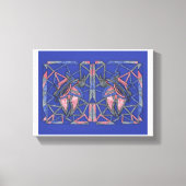 Toile Waves of Expression Abstract Canvas Art (Recto)