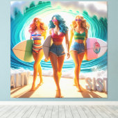 Toile Waves & Wanderlust Collection (Insitu (Plancher de Bois))