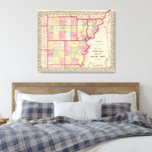 Toile Wayne, Edwards, Wabash, Hamilton, Comtés blancs (Insitu(Chambre))