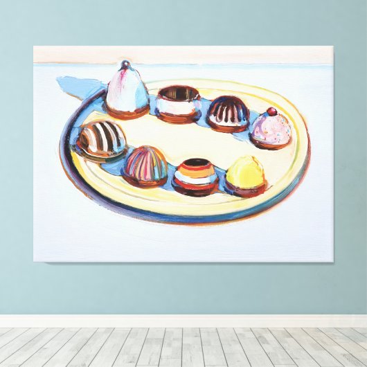 Toile wayne thiebaud (Insitu (Plancher de Bois))