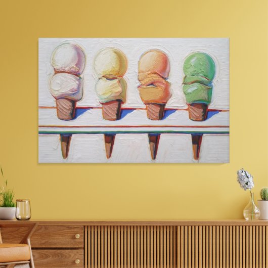 Toile wayne thiebaud (Insitu(Salon))