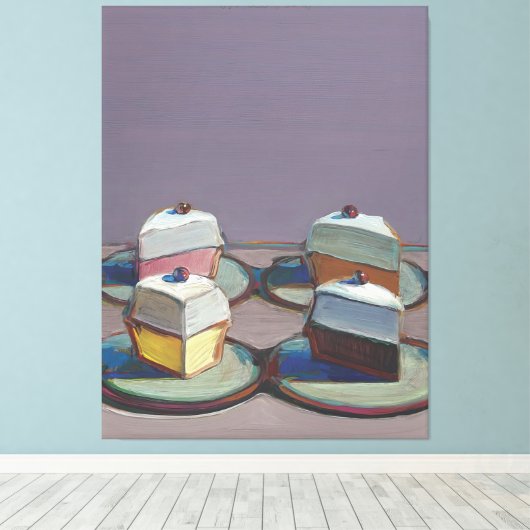 Toile wayne thiebaud (Insitu (Plancher de Bois))