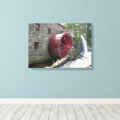 Toile Wayside Grist Mill, Sudbury MA (Insitu (Plancher de Bois))