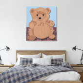 Toile WE T Bear Wrapped Canvas (Insitu(Chambre))