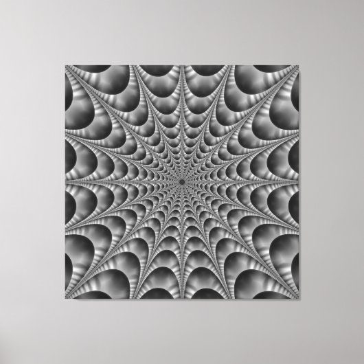 Toile Web en noir et blanc (Recto)