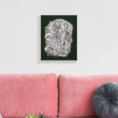 Toile Weirdhead par Brian Benson (Insitu(Salon))