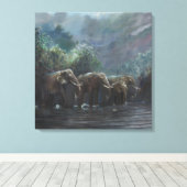 Toile Welcome Waters 1990 (Insitu (Plancher de Bois))