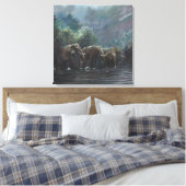Toile Welcome Waters 1990 (Insitu(Chambre))