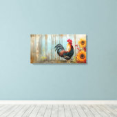 Toile Welété Rooster (Insitu (Plancher de Bois))