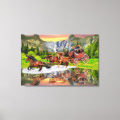 TOILE WELLES FARGO STAGECOACH (Recto)