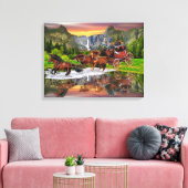 TOILE WELLES FARGO STAGECOACH (Insitu(Salon))