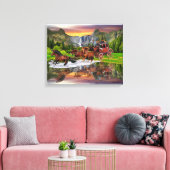 TOILE WELLES FARGO STAGECOACH (Insitu(Salon))