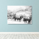 Toile Wells Fargo Express Company (Insitu (Plancher de Bois))