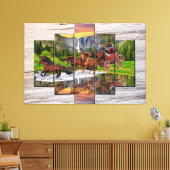 TOILE WELLS FARGO STAGECOACH (Insitu(Salon))