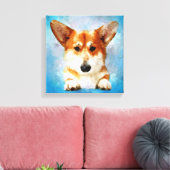 Toile Welsh Corgi (Insitu(Salon))