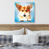 Toile Welsh Corgi (Insitu(Chambre))