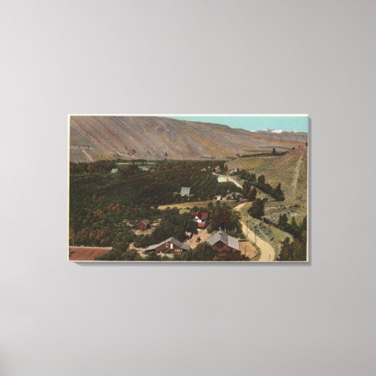 Toile Wenatchee, l'oeil de Ranch de WABird dans la vallé (Recto)