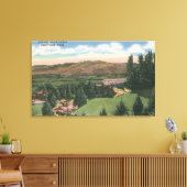 Toile Wenatchee, Washington Vue sur les jardins omme # 2 (Insitu(Salon))