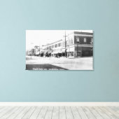 Toile Wenatchee, WashingtonVue de Wenatchee Avenue (Insitu (Plancher de Bois))