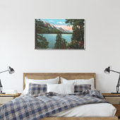Toile Wenatchee, WAView du lac Wenatchee (Insitu(Chambre))
