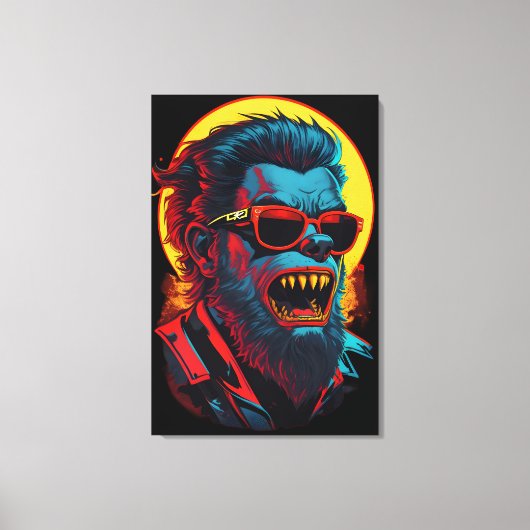 Toile Werewolves Zombie (Recto)