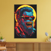 Toile Werewolves Zombie (Insitu(Salon))