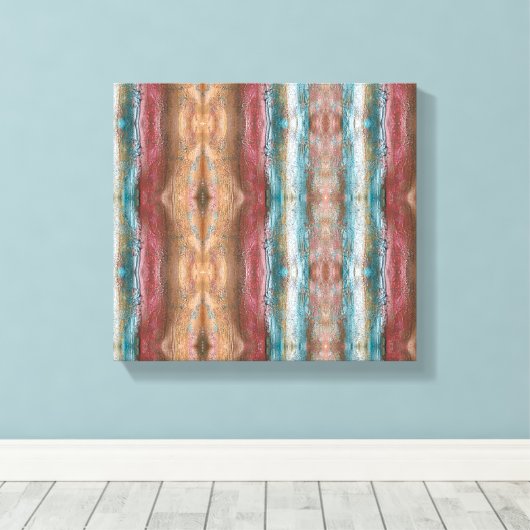 Toile Wesern Père Noël Fe Peinture murale accrochée sur  (Insitu (Plancher de Bois))