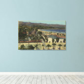 Toile West Cabrillo Blvd & Piscine Municipale (Insitu (Plancher de Bois))