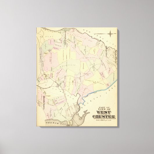 Toile West Chester, New York (Recto)