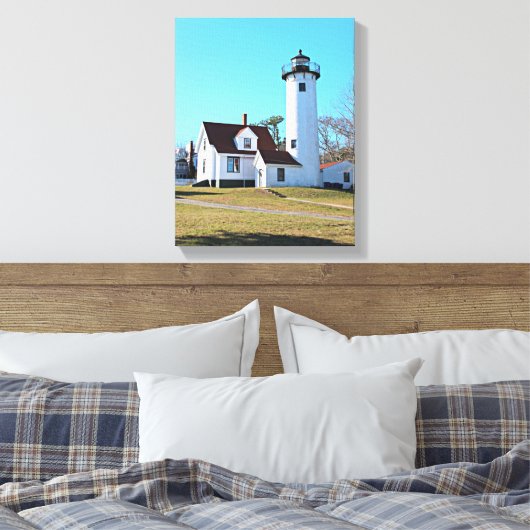 Toile West Chop Lighthouse Marthas Vineyard Canvas Impri (Insitu(Chambre))