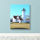 Toile West Chop Lighthouse Marthas Vineyard Canvas Impri (Insitu (Plancher de Bois))