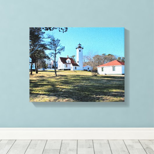 Toile West Chop Lighthouse Marthas Vineyard Canvas Impri (Insitu (Plancher de Bois))