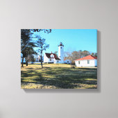 Toile West Chop Lighthouse Marthas Vineyard Canvas Impri (Recto)