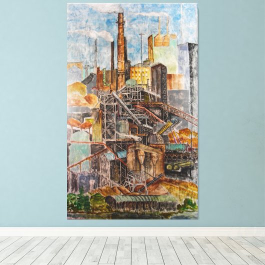 Toile West Point, Virginie. (Insitu (Plancher de Bois))