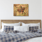 Toile Western Buffalo Bill Wild West (Insitu(Chambre))